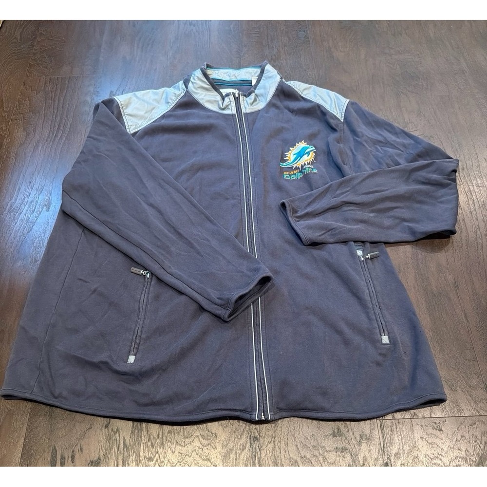 Tommy Bahama Miami Dolphins Sweater Jacket 3XL Full Zip